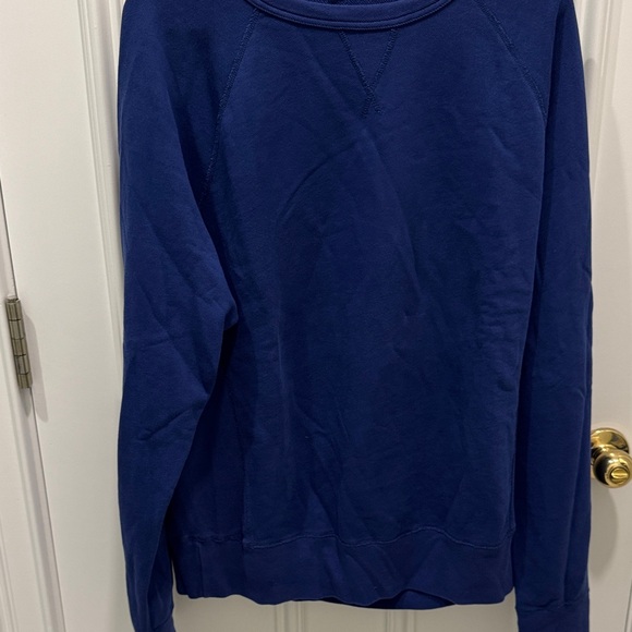 Acne Men's Deep Royal Blue Crewneck Sweatshirt - Picture 1 of 5